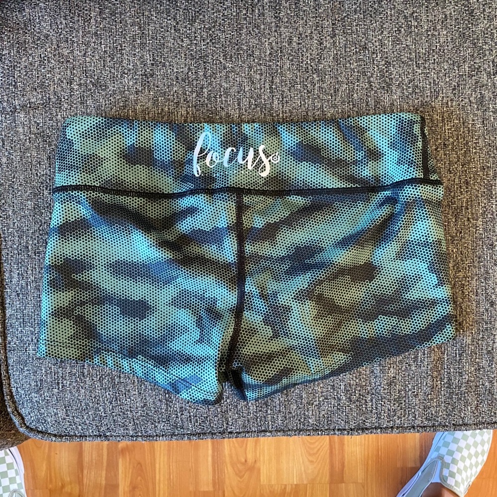 Focus by brooke wells crossfit booty shorts